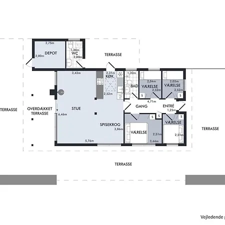 In With 4 Bedrooms And Wifi * Knebel